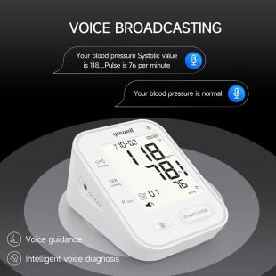 YUWELL YE650AR SKAITMENINIS KRAUJOSPŪDŽIO MATUOKLIS SU BLUETOOTH YUWELL YE650AR SKAITMENINIS KRAUJOSPŪDŽIO MATUOKLIS SU BLUETOOTH