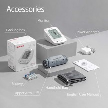 YUWELL UPPER ARM BLOOD PRESSURE MONITOR WITH VOICE FUNCTION, Upper arm blood pressure monitors