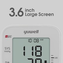 YUWELL UPPER ARM BLOOD PRESSURE MONITOR WITH VOICE FUNCTION, Upper arm blood pressure monitors