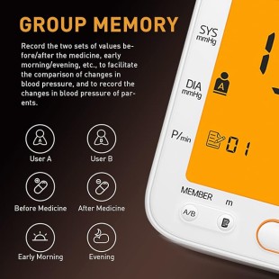 YUWELL YE680B UPPER ARM BLOOD PRESSURE MONITOR WITH VOICE FUNCTION