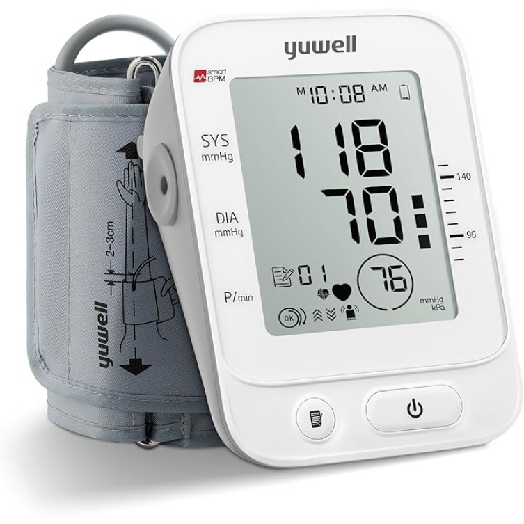 YUWELL ROKU ASINSSPIEDIENA MĒRĪTĀJS YE680B AR BALSS FUNKCIJU, Augšdelma asinsspiediena mērītāji