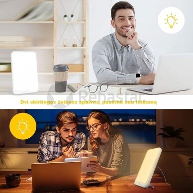 Antidepressant light therapy lamp