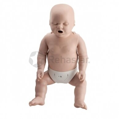 CPR kūdikio gaivinimo manekenas su indikatoriumi