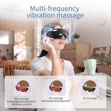 Daugiafunkcinis akių masažuoklis ANLAN Visual Smart 6
