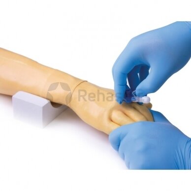 Dirbtinė ranka - treniruoklis intraveninei injekcijai ir infuzijai