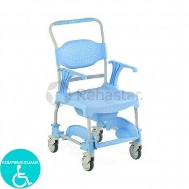 Dušo tualeto vežimėlis