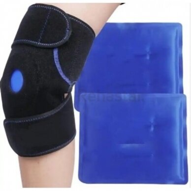 Universal elastic brace for hand - leg with compress