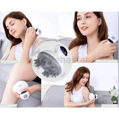Electric head and whole body massager GENTUS