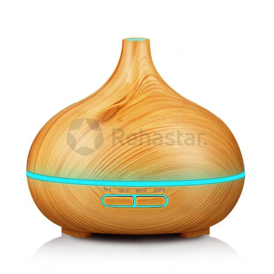 Essential oil diffuser with LED colors, 400 ml