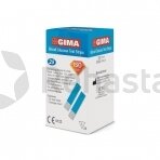 Gliukozės testų juostelės GIMA gliukomačiams