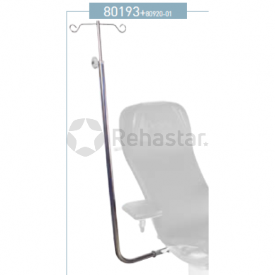 Infusion stand with holder for DENEO chair