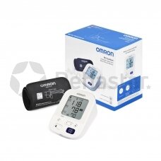 Blood pressure monitor Omron M3 Comfort with an enlarged smart sleeve