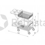 Logistikos vežimėlis NEMO130 - 5013