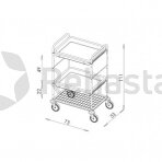 Logistikos vežimėlis NEMO10 - 5001