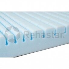 Medical anti-bedsore mattress made of cut foam, density 35 kg / m3