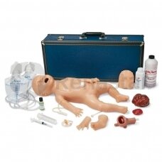 A simulator of newborn care and advanced life saving skills