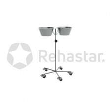 Stainless steel stand with two bowls NEREZ1012* 5 L