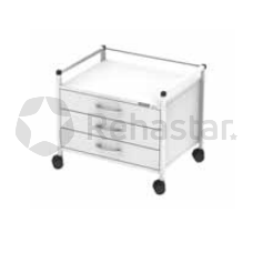 Procedure trolley with drawers low 12095