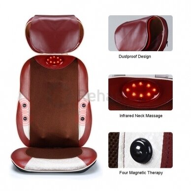 MANTRA® Shiatsu massage and kneading backrest