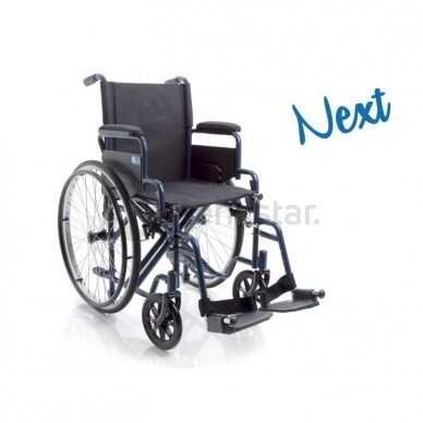 Invalīda ratiņkrēsls saliekams NEXT SERIES CP110-48