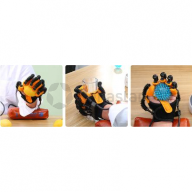 SYREBO robotinės pirštinės rankų reabilitacijai