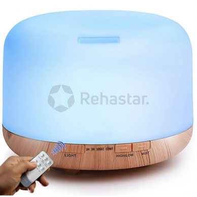 Ultrasonic essential oil diffuser LED 500ml with remote control